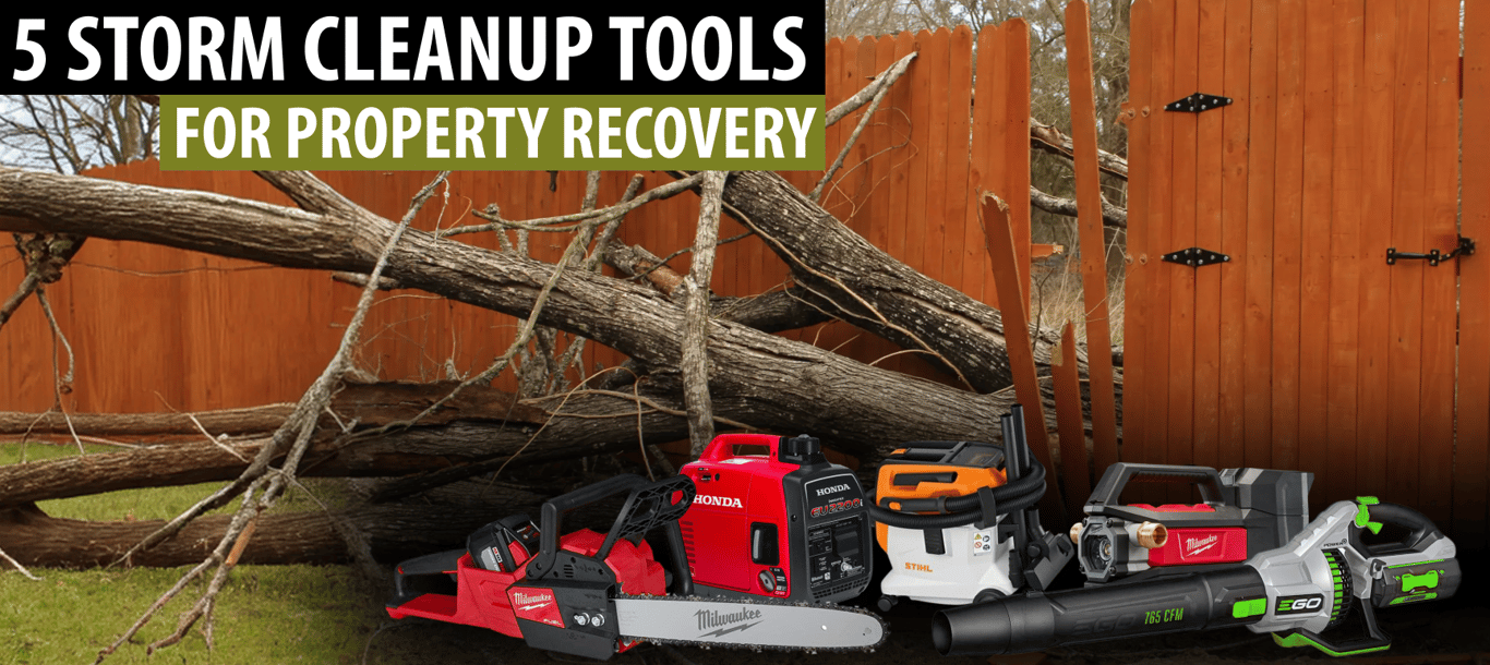 5 Storm Cleanup Tools for Property Recovery
