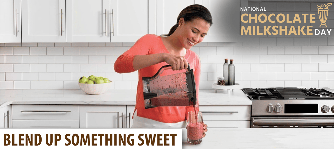 Make a Chocolate Milkshake for National Chocolate Milkshake Day