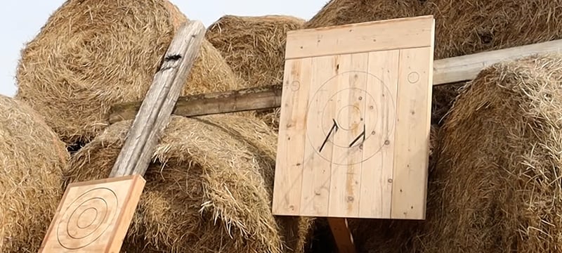 Building an Axe-Throwing Target for Beginners