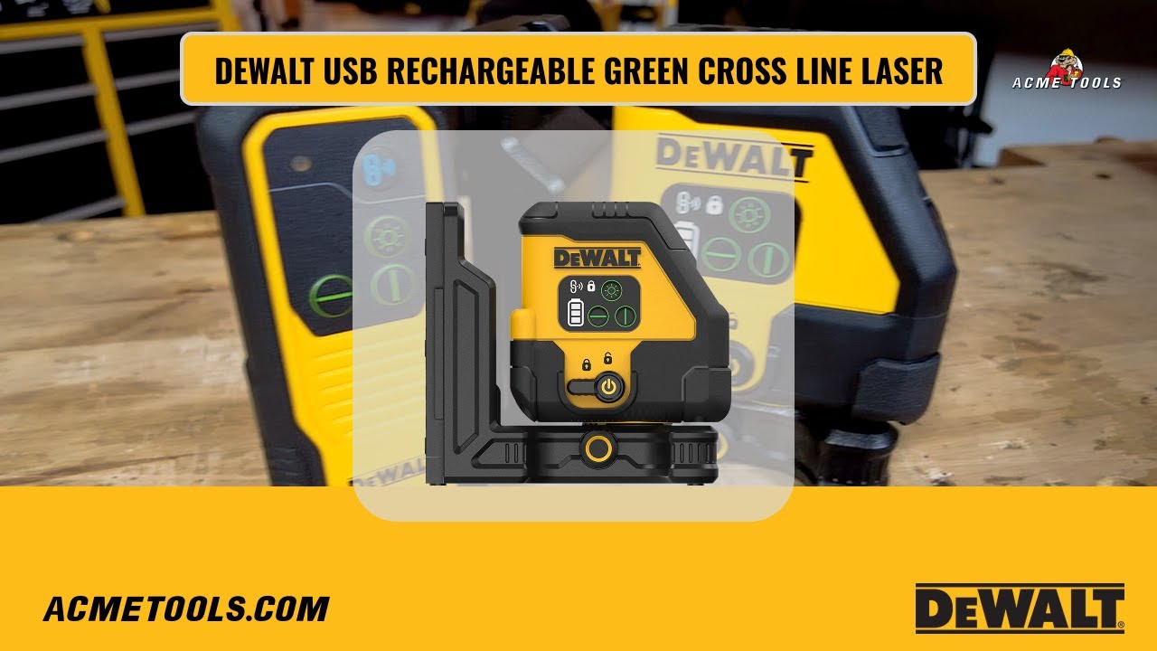 DEWALT Green Laser Level Makes A Comeback: Why This USB Rechargeable Beast Still Matters In 2026