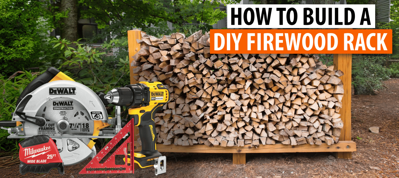 How to Build a Simple DIY Firewood Rack