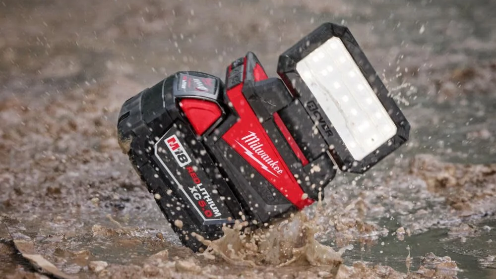 The Undisputed Champion of the Jobsite: The Milwaukee M18 Folding Flood Light