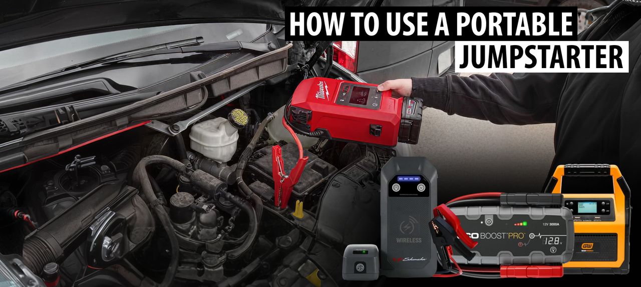 How to Use a Portable Jump Starter to Start a Dead Car Battery