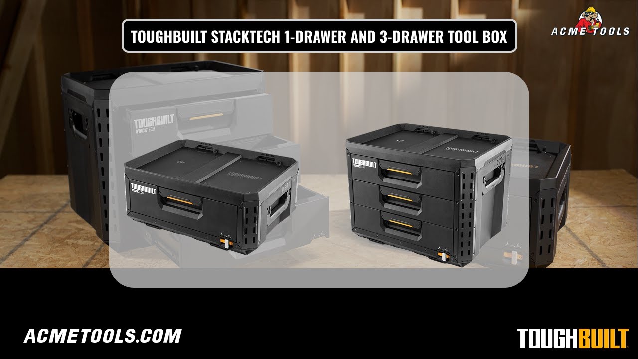 The Day Tool Storage Changed: Revisiting The New ToughBuilt StackTech Drawer Tool Boxes