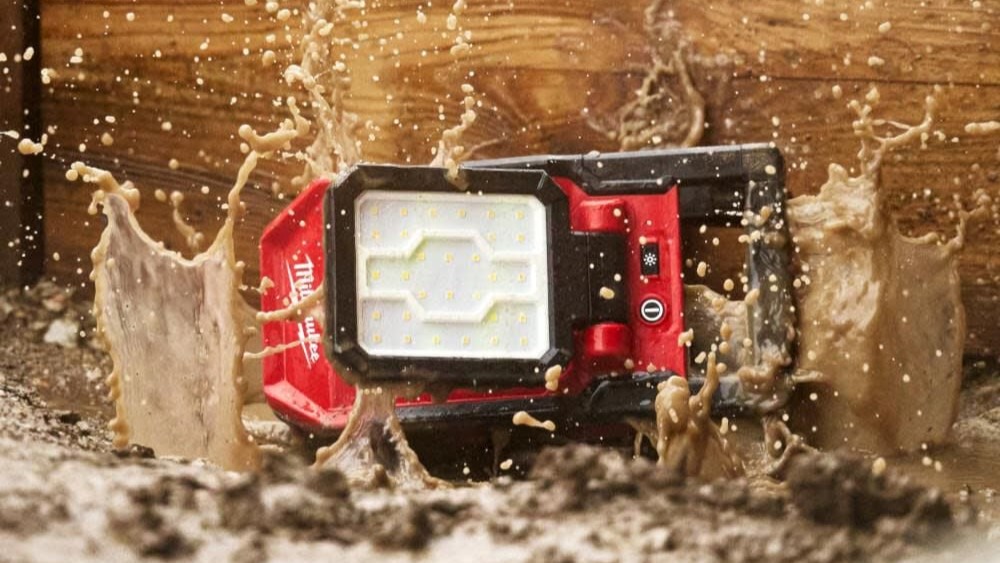 Milwaukee M18 Flood Lights: The ROVER Clamping Light That Goes Where You Need It