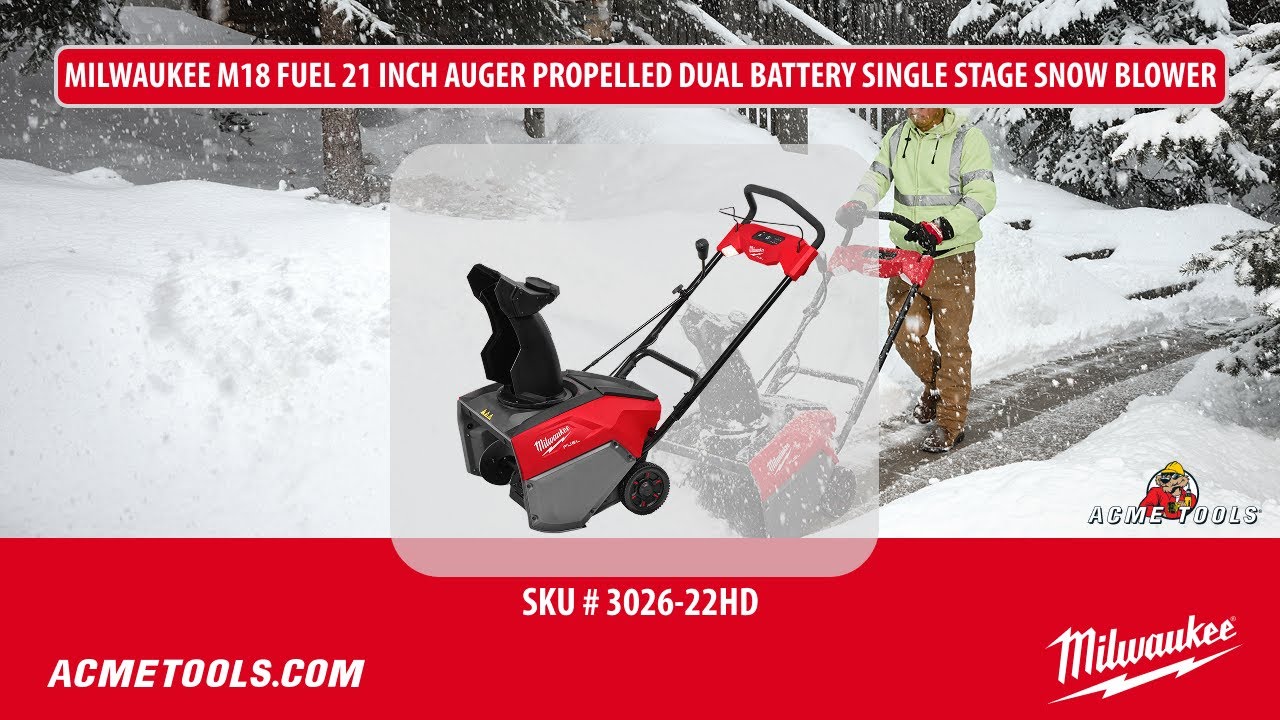 Milwaukee M18 Snow Blower Review: The Cordless Beast That's Changing Winter Forever