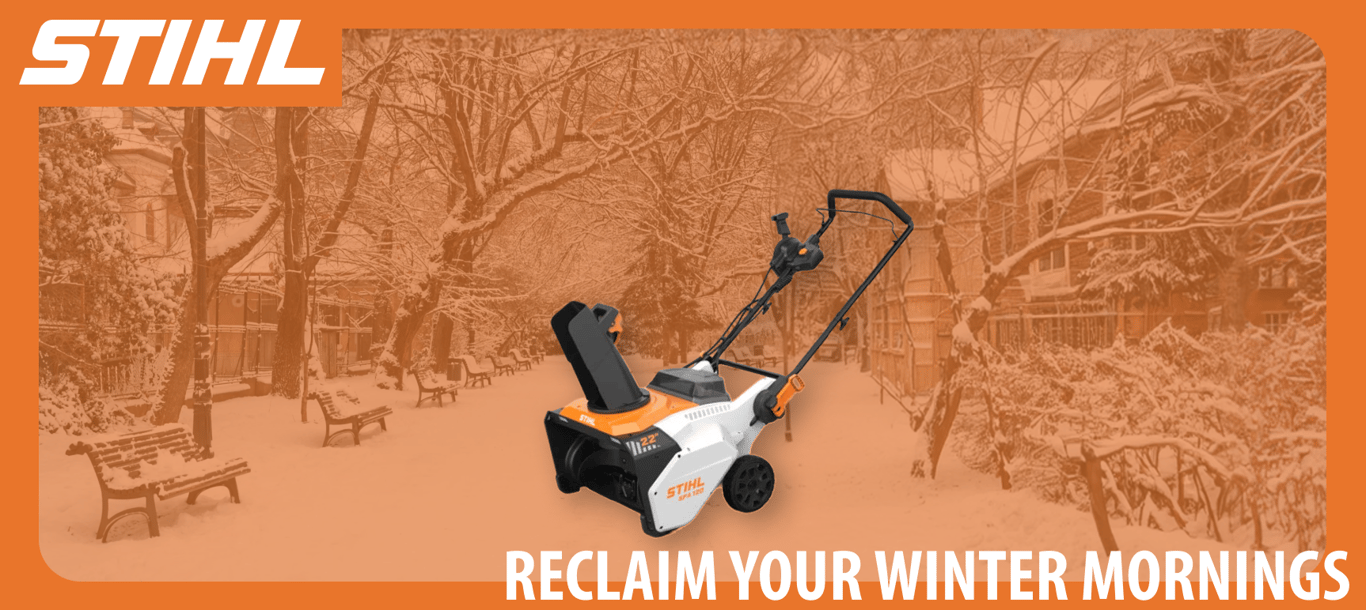 Reclaim Your Winter Mornings with the STIHL SFA 120 Snowblower