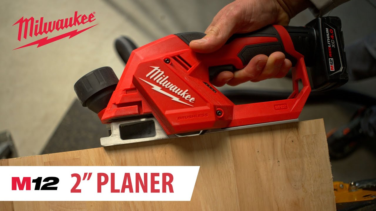 Revisiting Milwaukee's Compact 2&Prime; Planer Addition To The M12 System