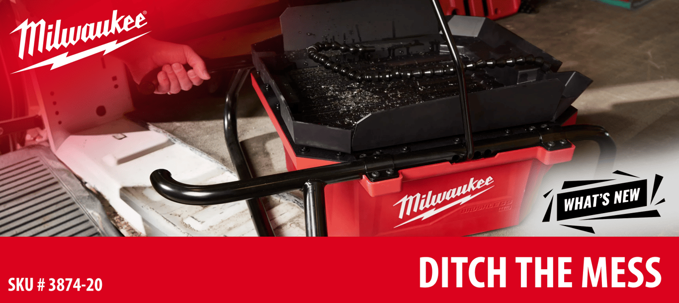 Ditch the Jobsite Mess: Meet the Milwaukee M18&trade; Brushless Pipe Threading Oiler