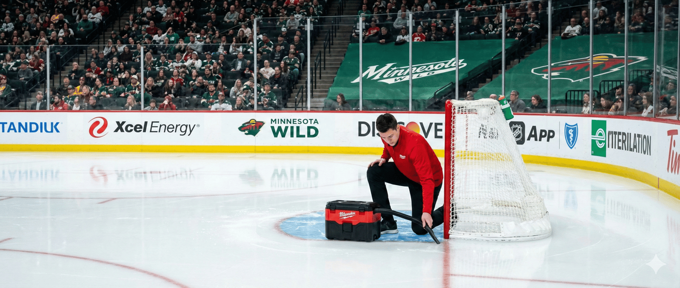 Intermission Ice Crew Tools: Milwaukee Tools On Ice