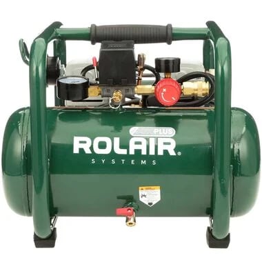 rolair-1-hp-ultra-quiet-115v-24cfm90psi-25-gallon-oil-less-compressor