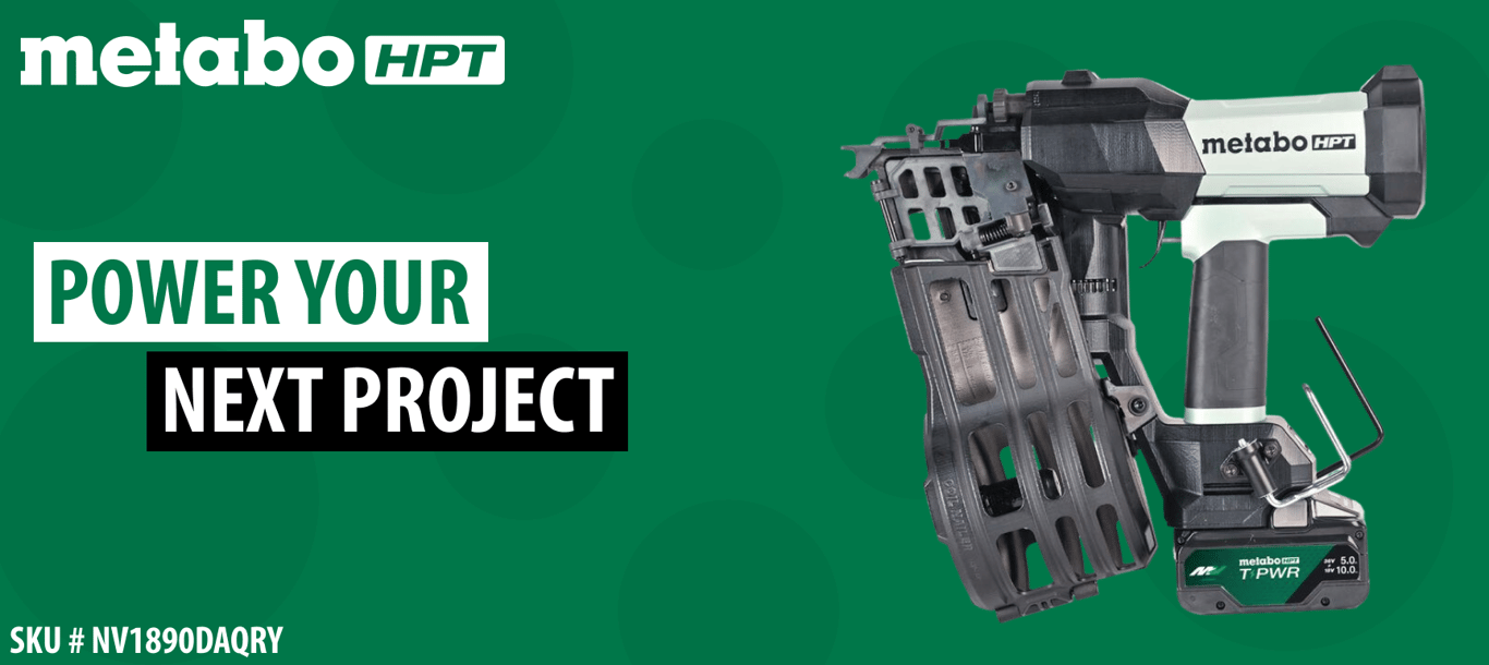 Meet the Metabo HPT Cordless Coil Framing Nailer