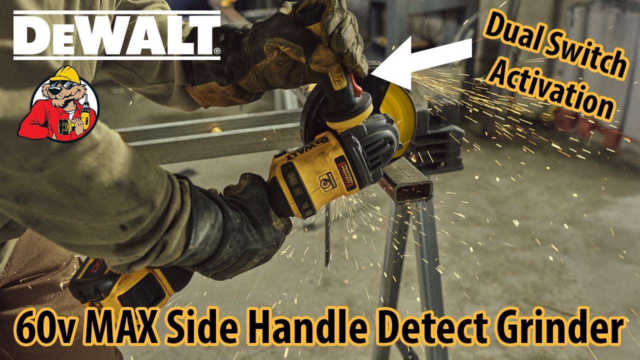 The DEWALT 60V MAX Grinder That Won't Let You Be Stupid