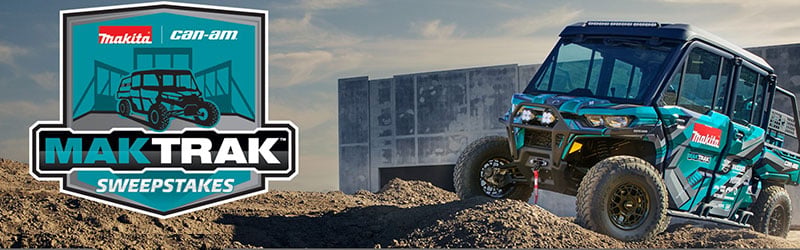 Makita 2024 MAKTRAK Can-Am Sweepstakes