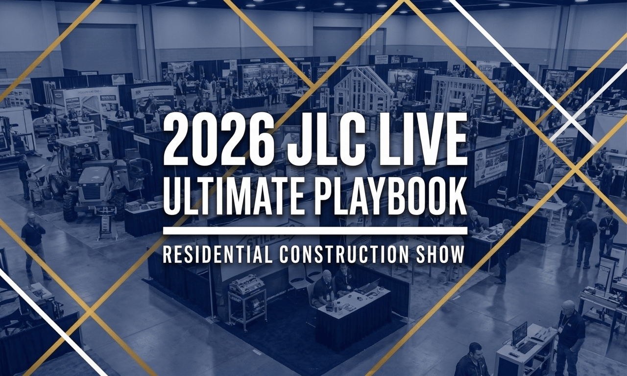 The Ultimate Playbook For The 2026 JLC LIVE Residential Construction Show Event: STILETTO's Secret Promotion
