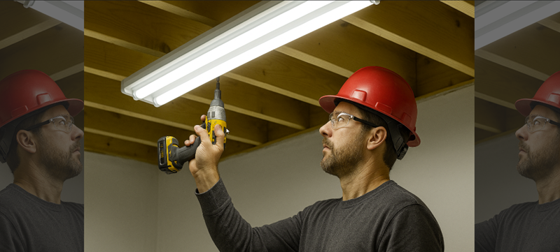 Upgrade Your Workspace: DIY Overhead Lighting Build for the Workshop
