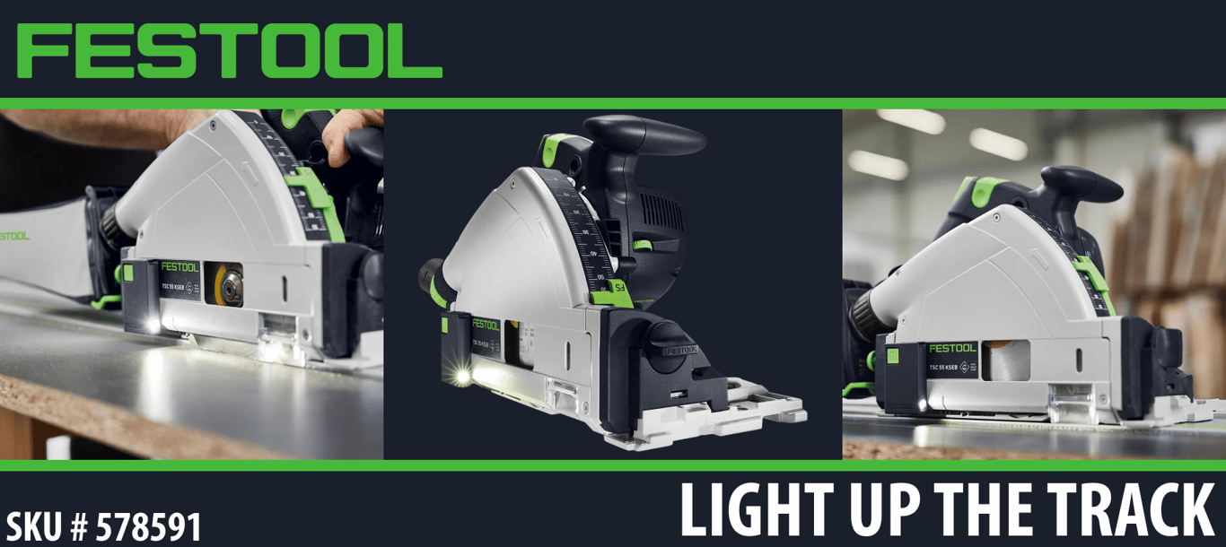 Festool LM-TS/TSC LED Light Module: See the Cut Before You Make It