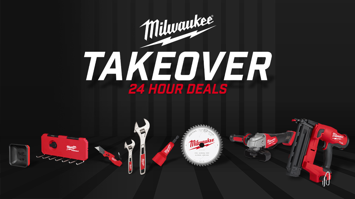 Milwaukee Takeover Category Sale