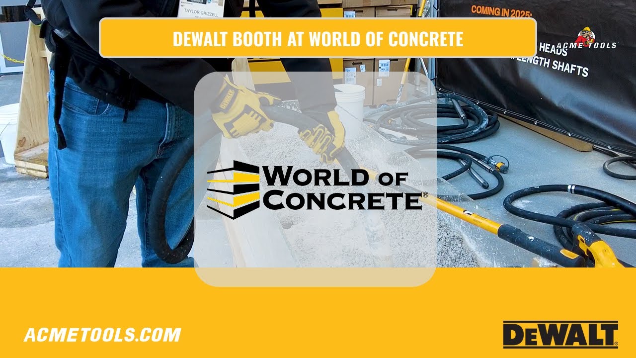 New DEWALT Concrete Tools From 2025 That'll Make Your Job Site Fun (Yeah, We Said It)