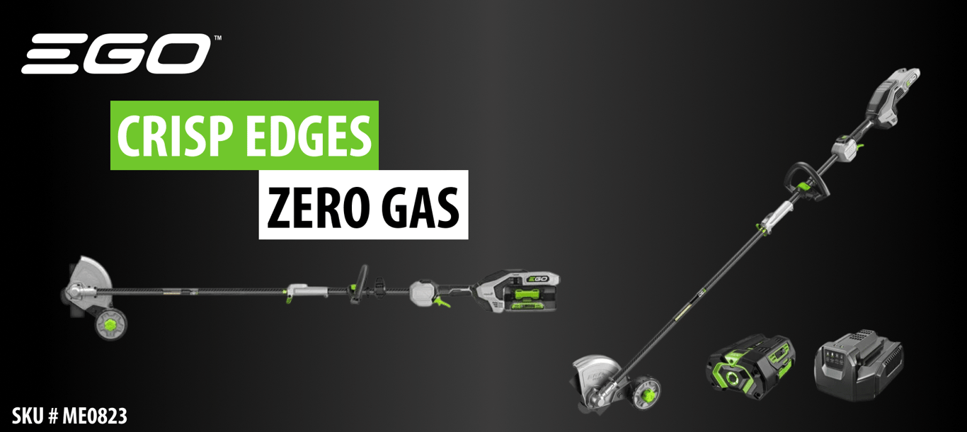 Crisp Edges, Zero Gas: Meet the EGO POWER+ 8&rdquo; Multi-Head Edger Kit