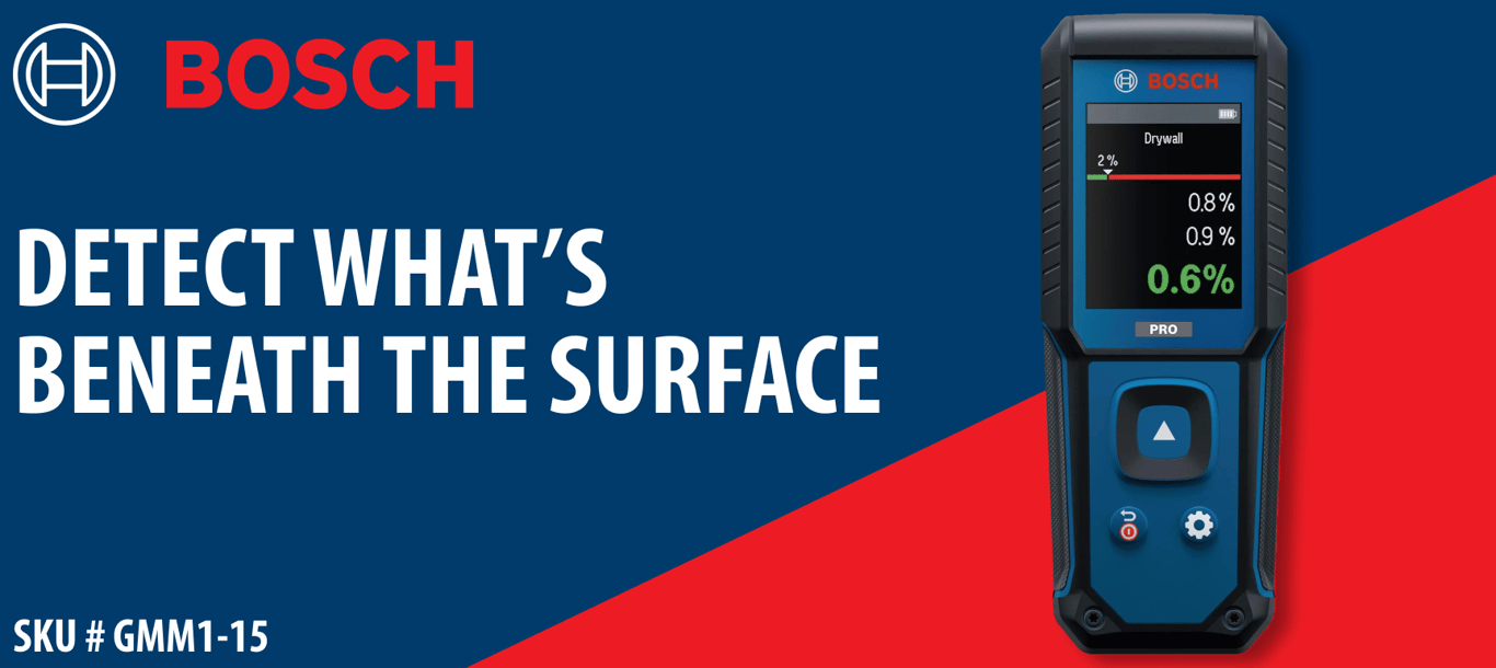 Bosch Makes Moisture Detection Easier