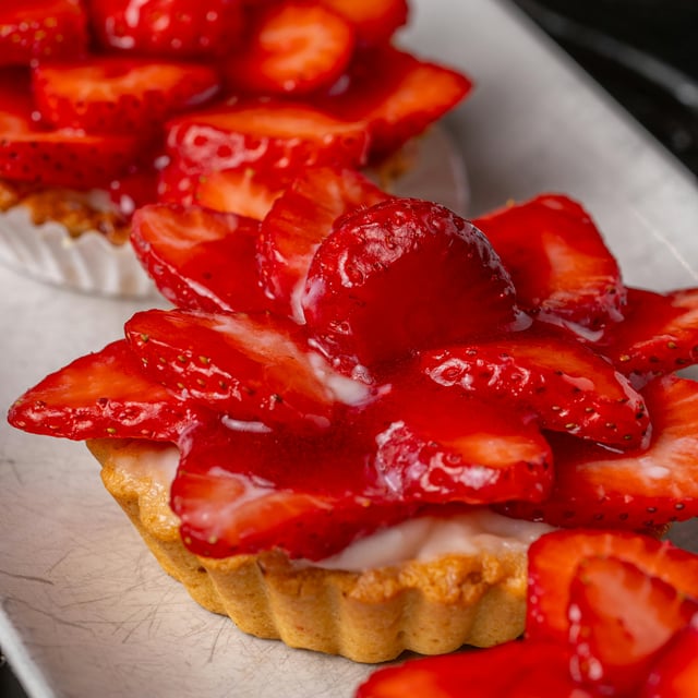 Tarte aux fraises