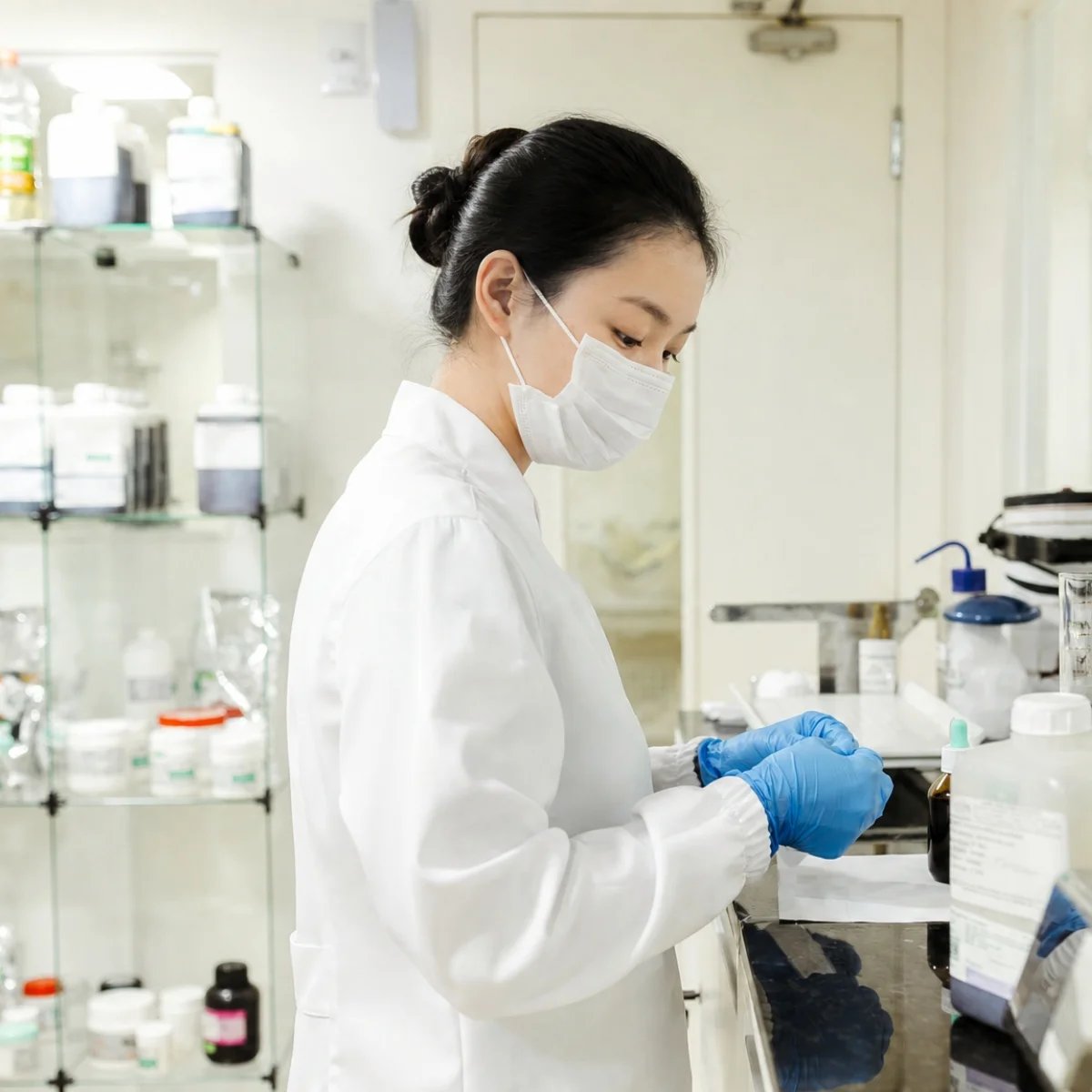 歐唯星研發實驗團隊，將臨床驗證的科學原料整合於每一支日霜配方中
