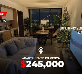 Apartamento en venta en Edificio Mira zona 10