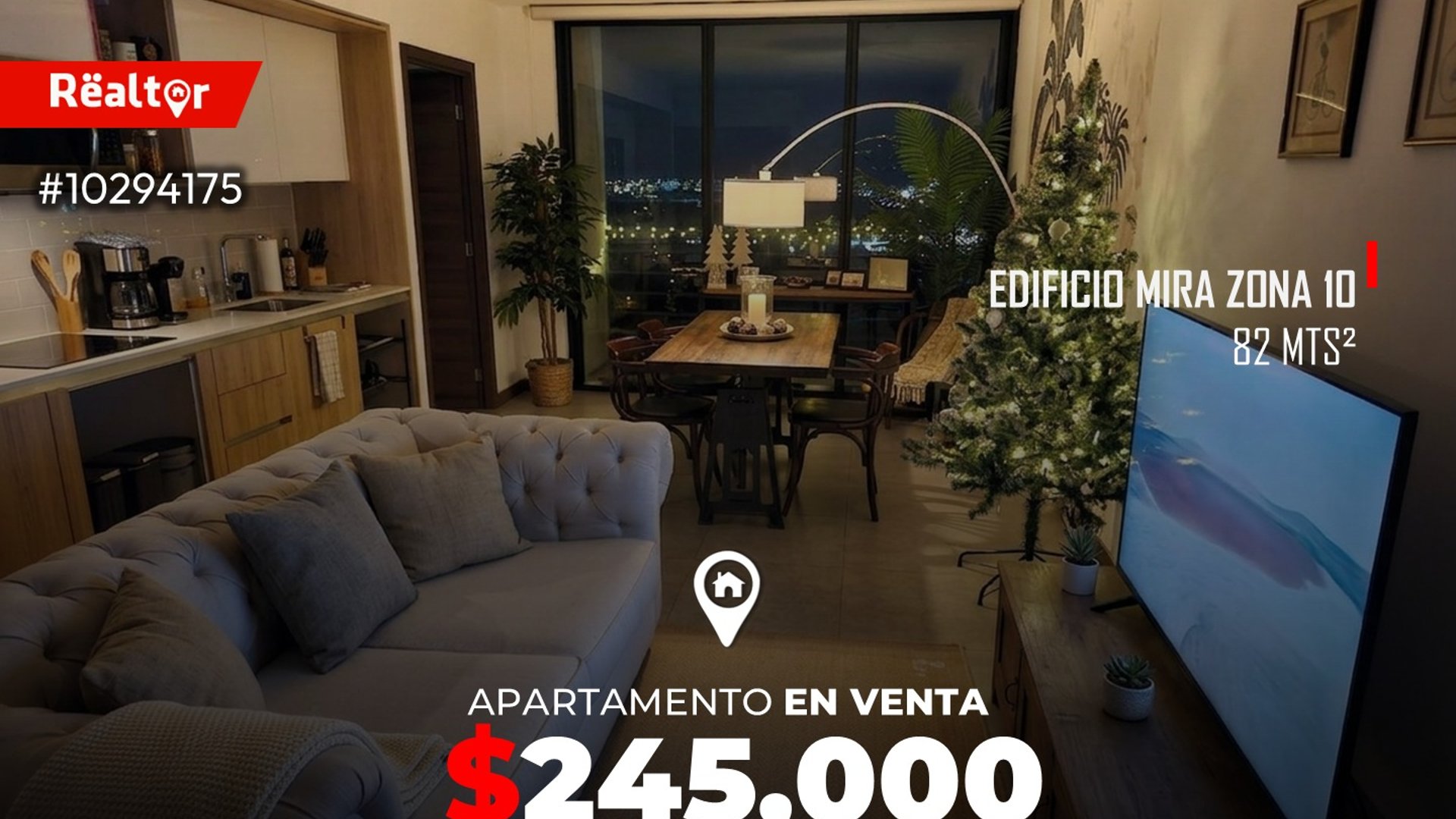 Apartamento en venta en Edificio Mira zona 10