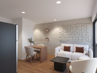 Acacias 13, apartamentos en planos de 1 habitación en zona 13 - 4