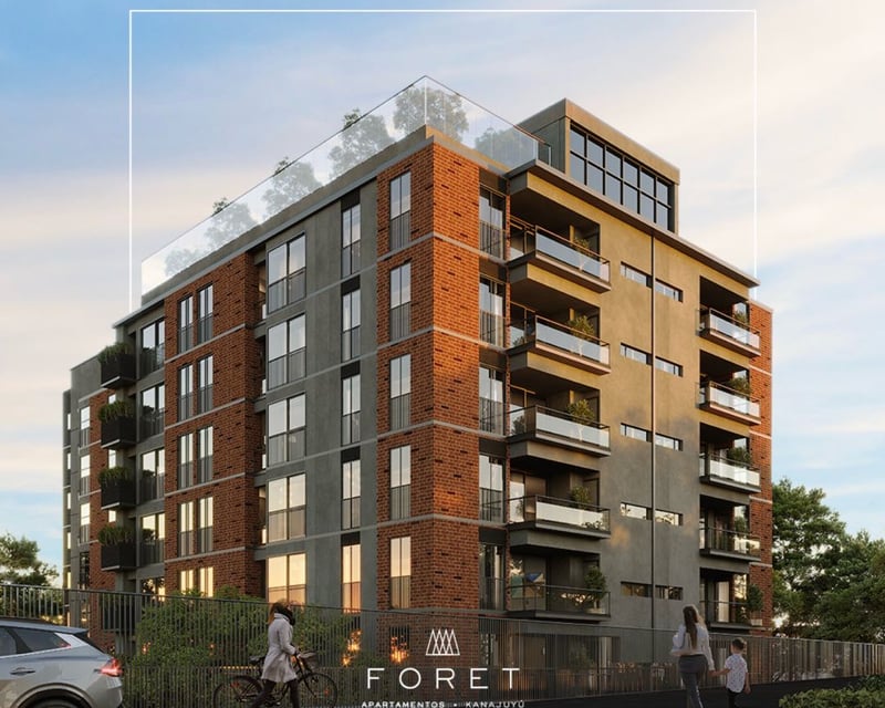 *Apartamentos para estrenar de 2 y 3 Dormitorios | FORET Zona 16*