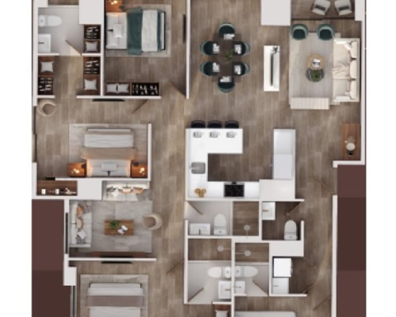 Pre-Venta de Apartamento en Zona 11 de 130mts²