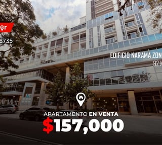 Apartamento en venta en edificio Narama zona 13