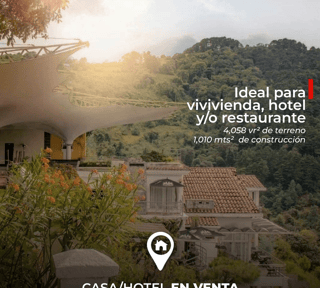 Casa/Hotel en Cumbre San Mateo Milpas Altas, Sacatepequez 