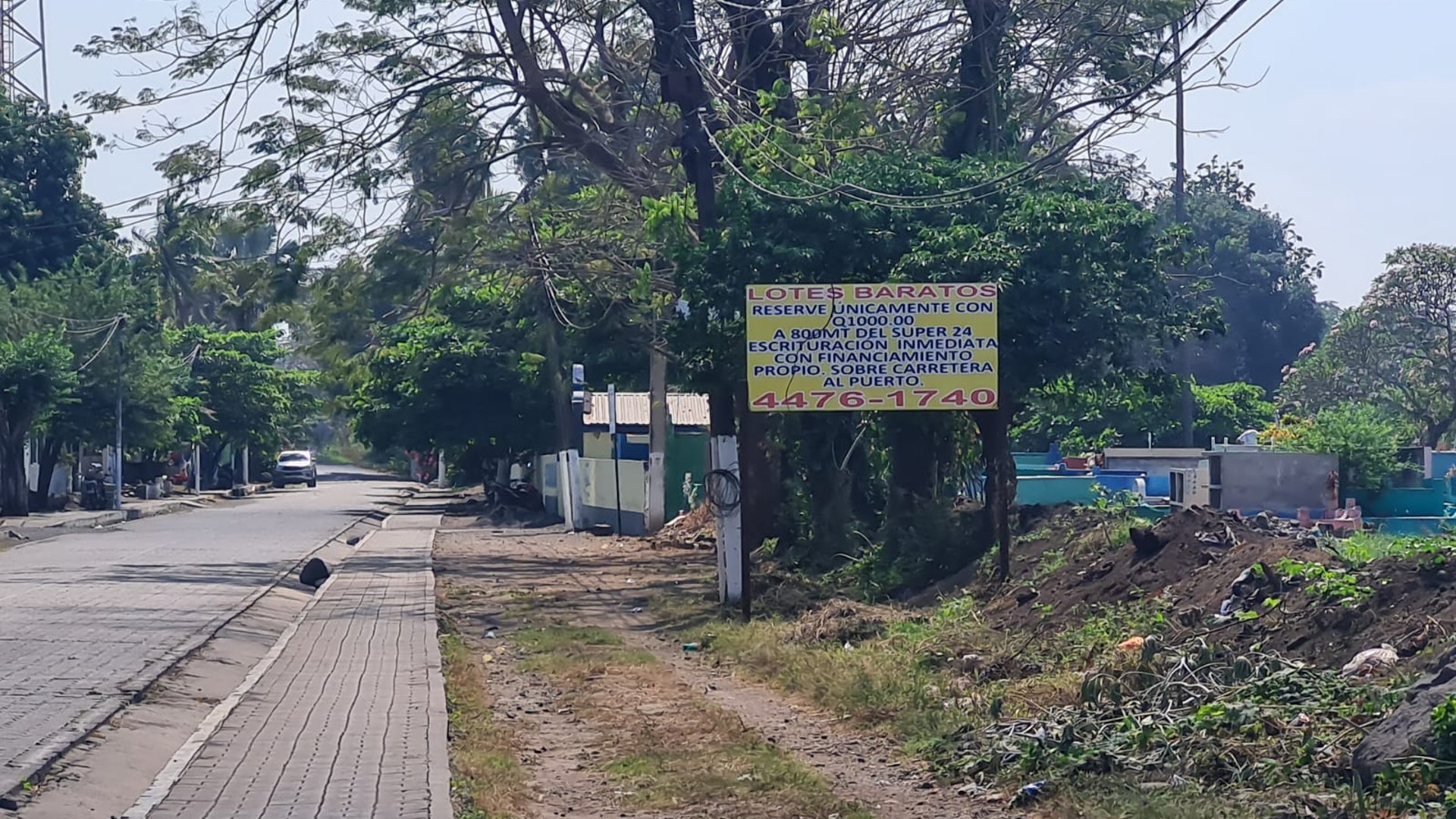 Venta de 7 manzanas de terreno en Masagua, Escuintla | Completamente planos