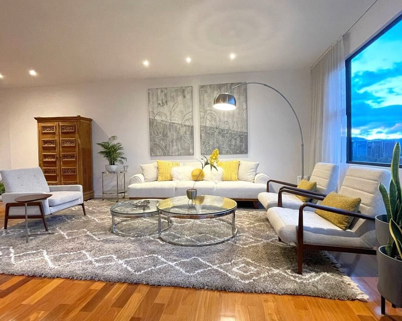 Apartamento amueblado en Lucca zona 10 - 3 habitaciones Ref-6027