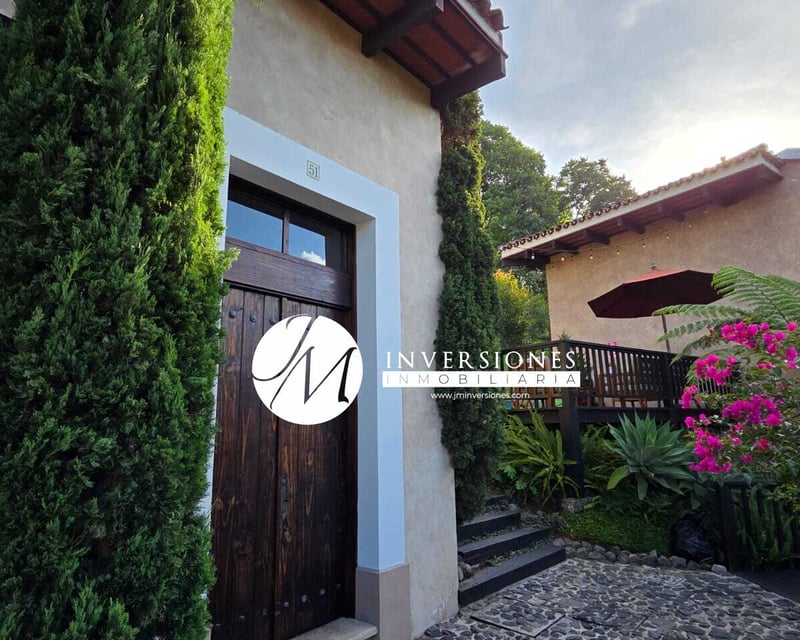 Casa en venta dentro de condominio en Antigua Guatemala
