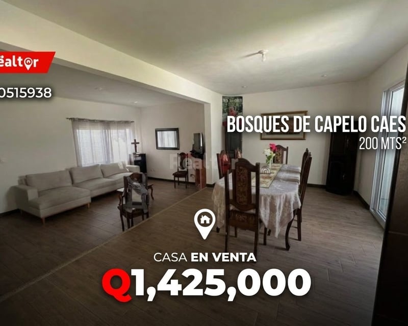 Casa en venta en Bosques de Capelo CAES
