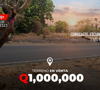 Terreno en venta en Conacaste, Escuintla 