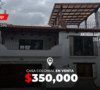 Casa Estilo Colonial en Venta en Antigua Gardens