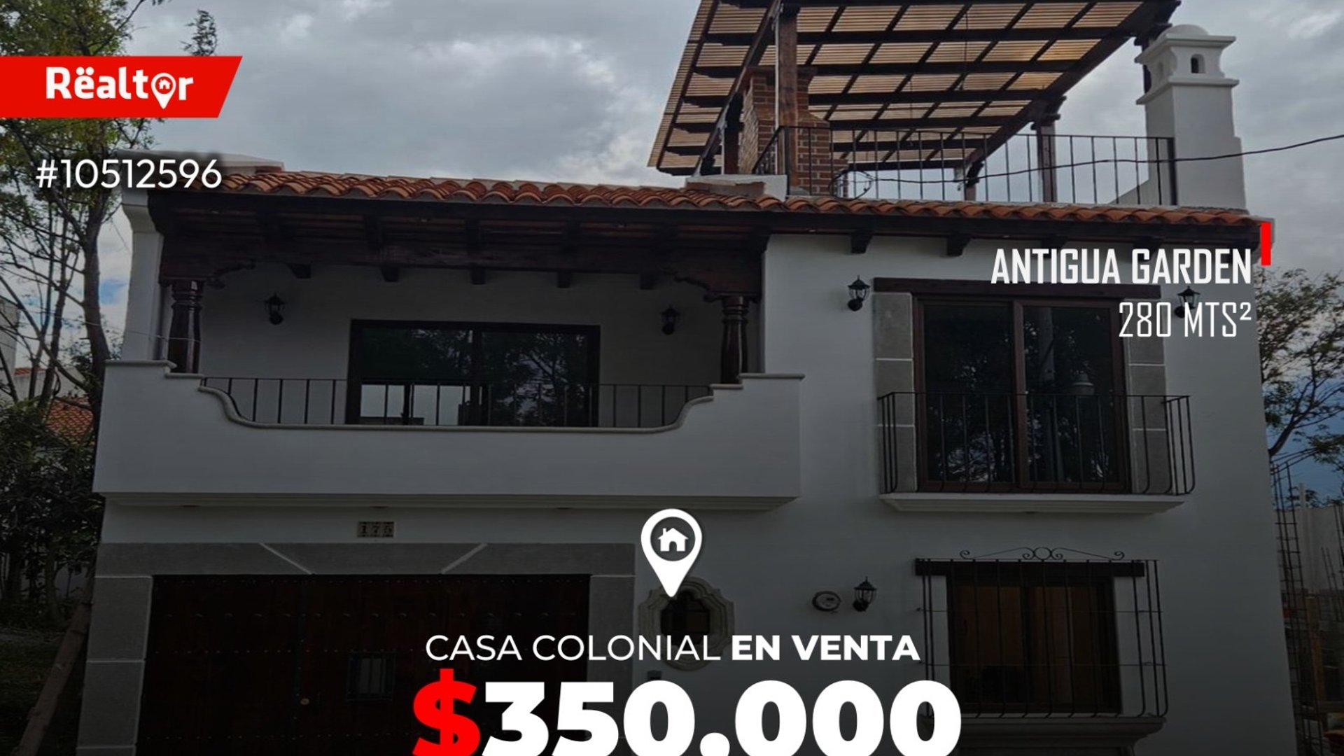 Casa Estilo Colonial en Venta en Antigua Gardens