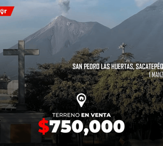 Terreno en Venta en San Pedro Las Huertas, Sacatepequez 