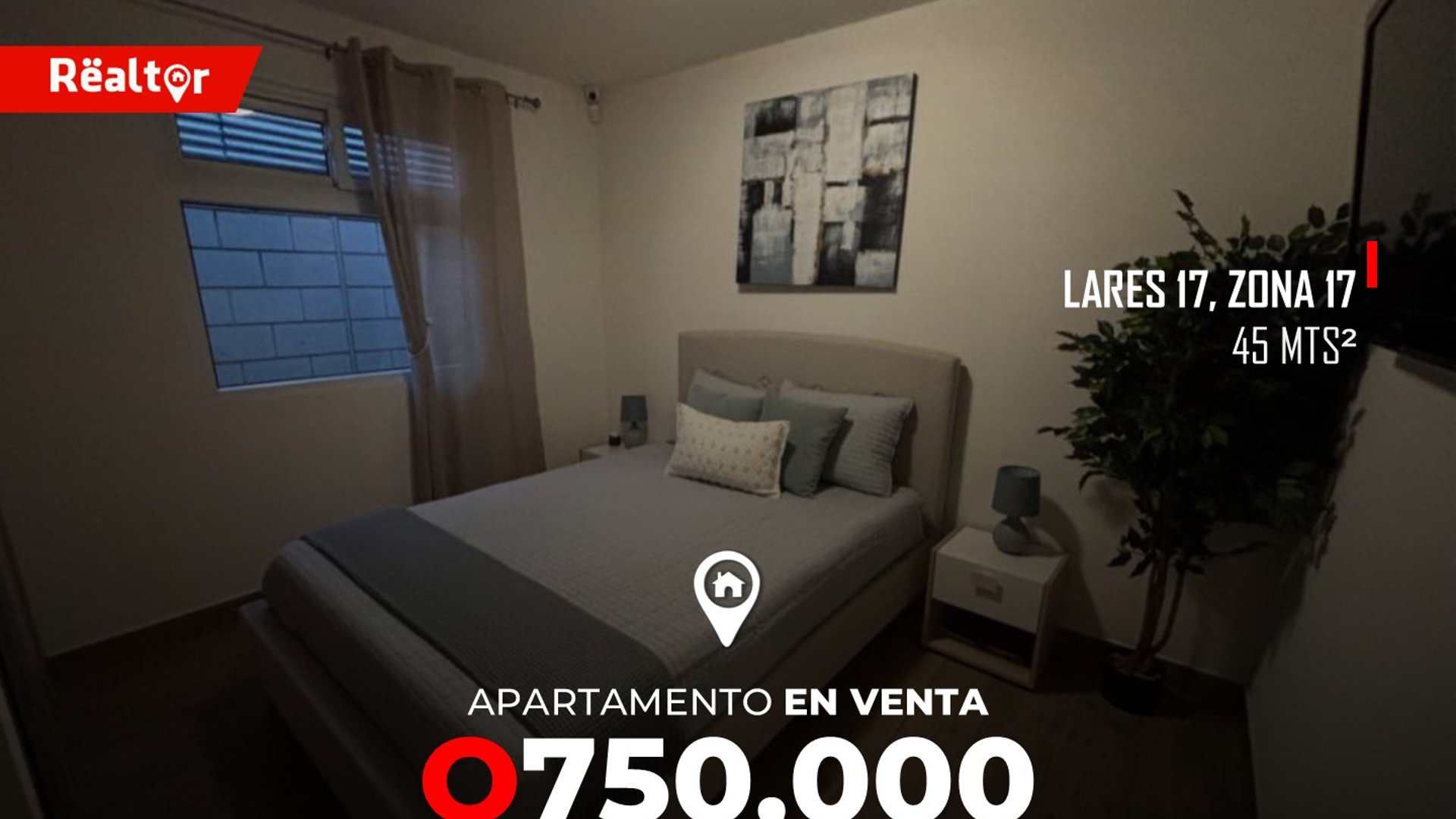 Apartamento en venta en Edificio Lares 17 zona 17