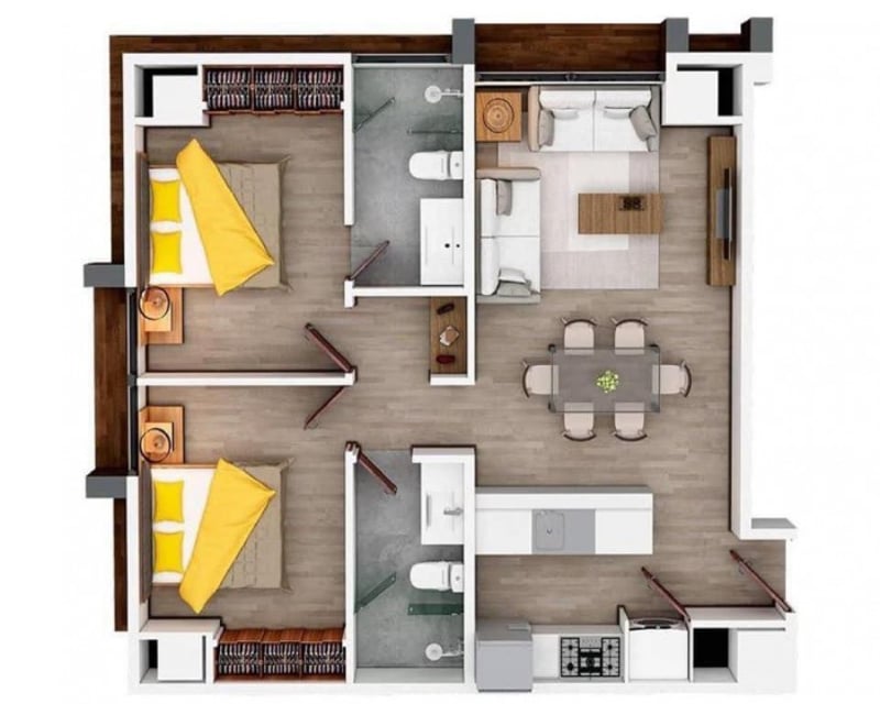Hermoso Apartamento  en Venta o Renta Z. 15