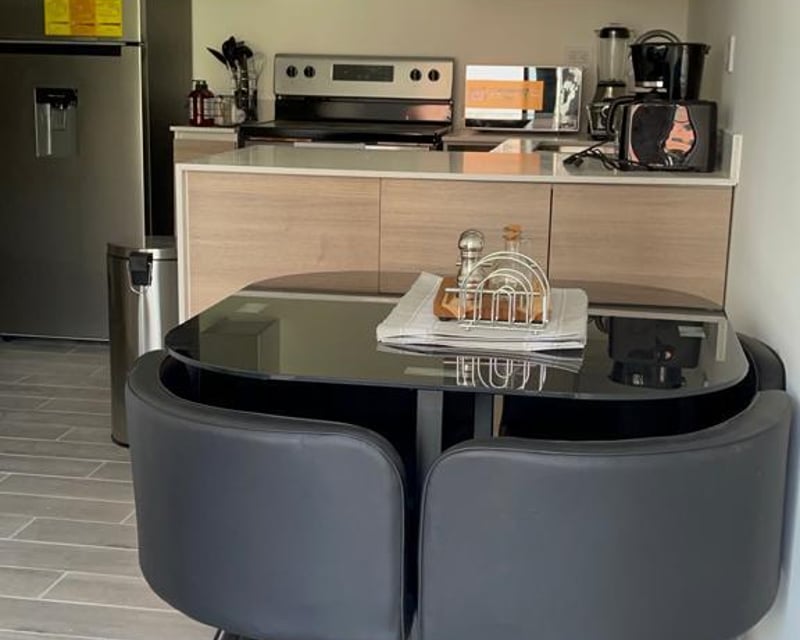 Apartamento en renta amueblado de 1 habitacion en zona 10 Ref-5389
