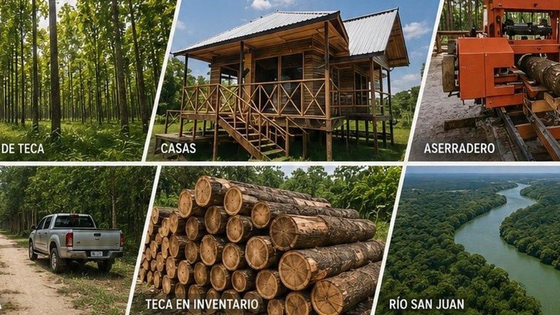 FINCA FORESTAL DE TECA EN VENTA – SAYAXCHÉ, PETÉN, GUATEMALA - Image 1
