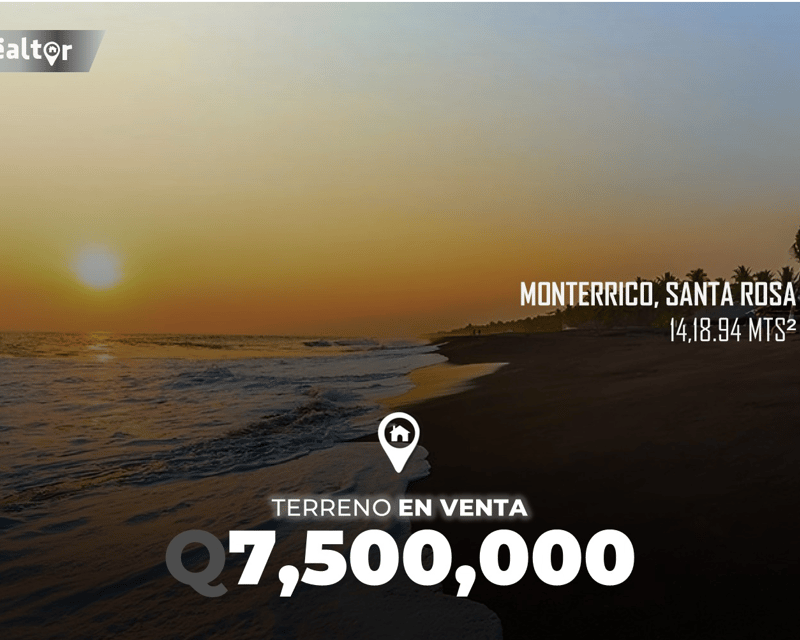 Terreno en Venta en Corazón de Monterrico, Santa Rosa