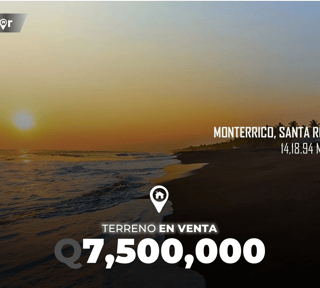 Terreno en Venta en Corazón de Monterrico, Santa Rosa