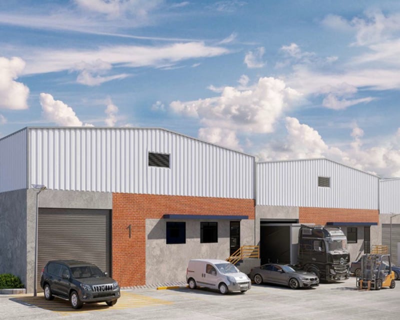 Ofibodega de 950m2 en venta en Cocales Guatemala