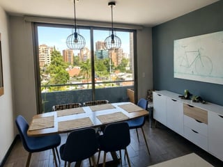 Renta de apartamento con balcon en zona 10 - 2 habitaciones Ref-6007 - 3